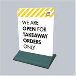 Takeaway Orders Footpath Panel